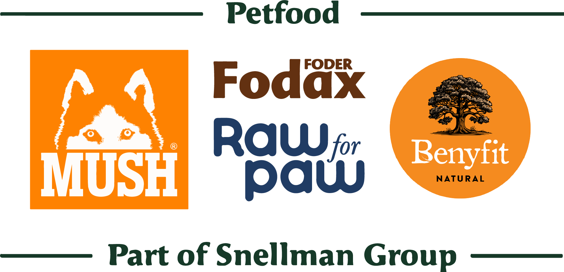Snellman Petfood brands